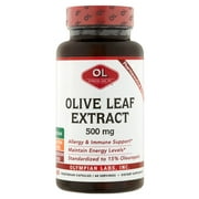 Olympian Labs Olive Leaf Extract Vegetarian Capsules, 500 mg, 60 count