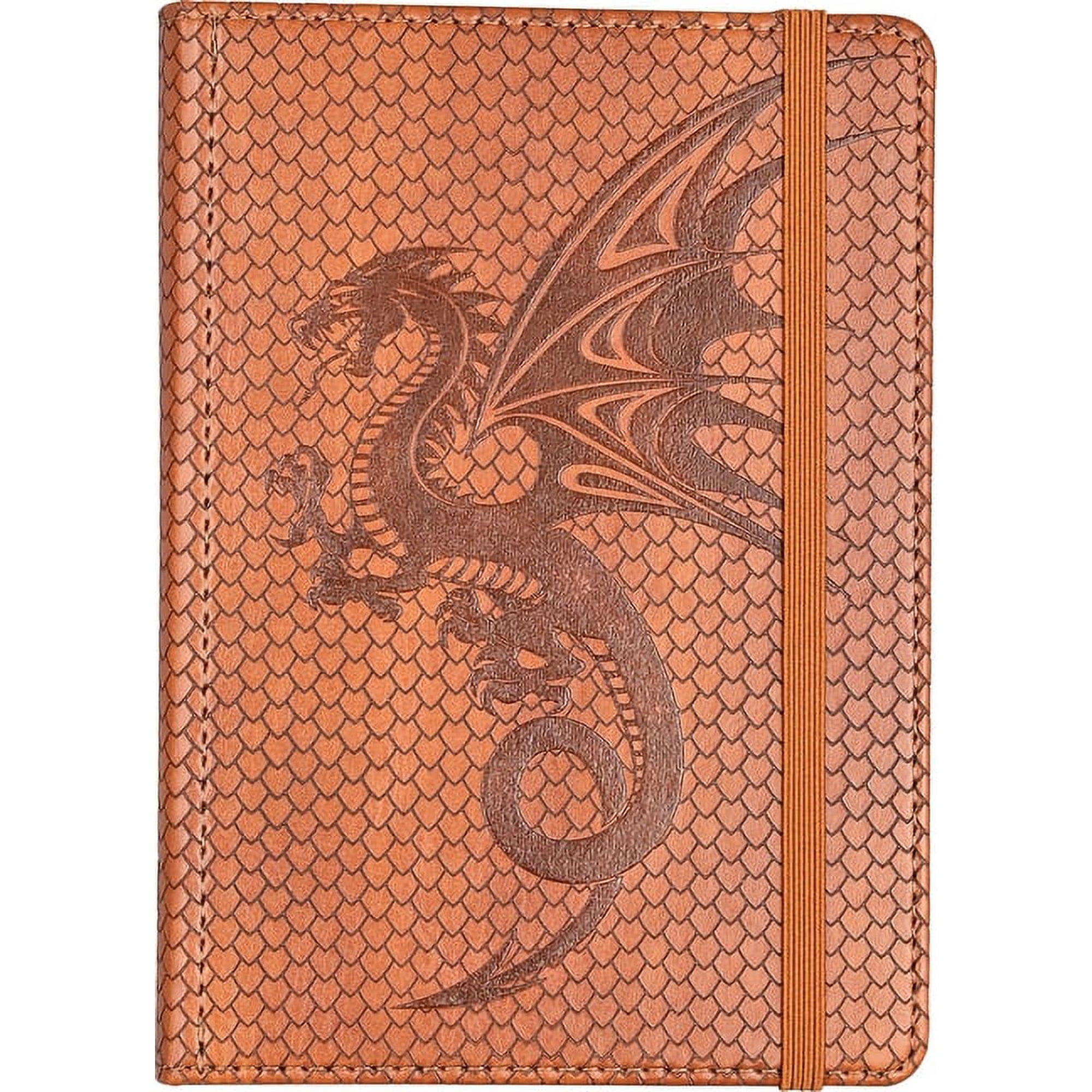 Artisan Dragon Journal (Vegan Leather Notebook), (Hardcover)