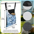 thumbnail image 6 of SEANATIVE Butterfly Clothespin Bag with Hanging Hook Aesthetic Clothes Pin Holder 2 Pcs Waterproof Clothes Pin Hanging Bag Clothespin Storage Organizer with Large Opening, 6 of 7