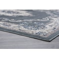 thumbnail image 5 of Hampton Traditional 2' x 7' Gray and Cream Polypropylene Indoor Area Rug, 5 of 8