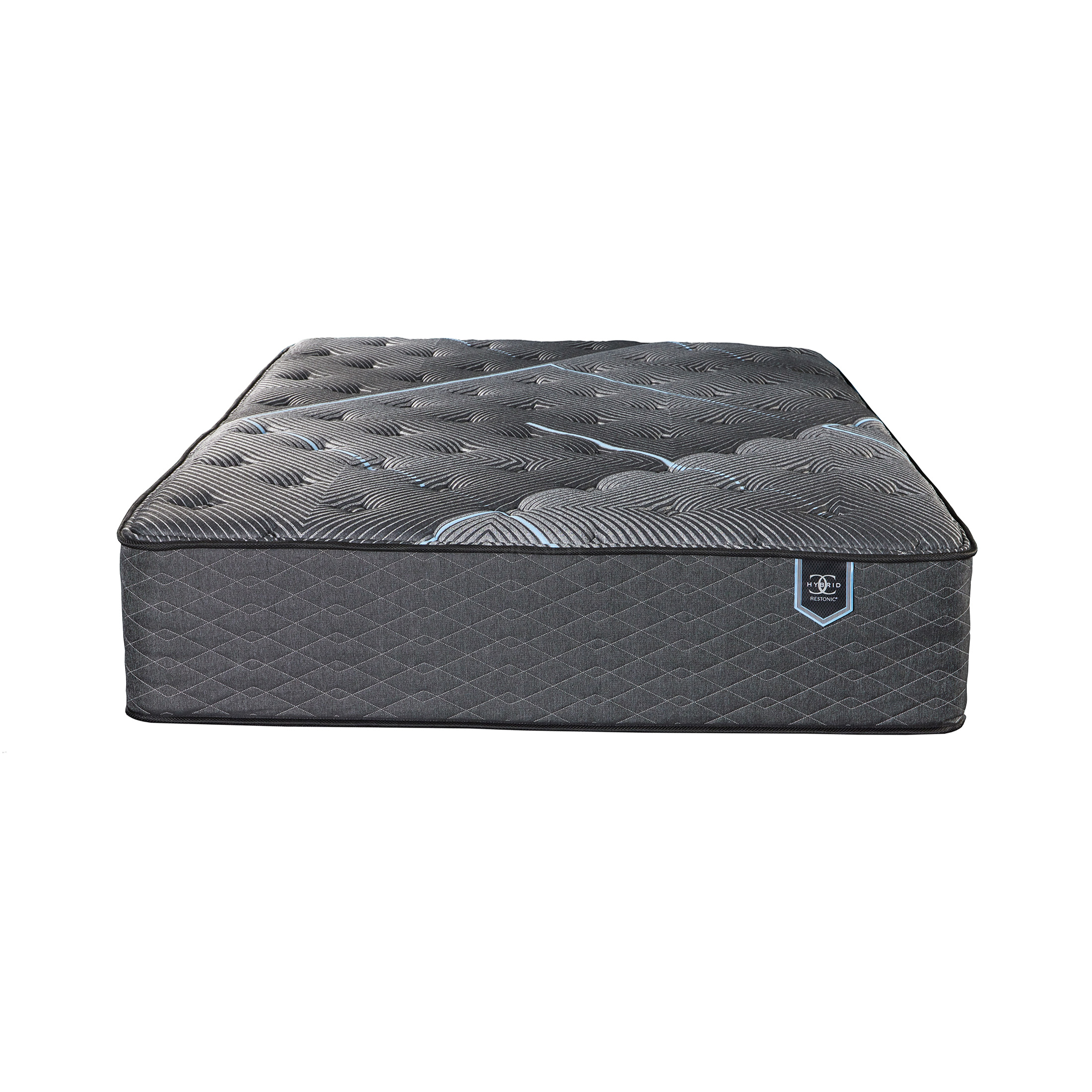 JERFIT King Size 13 Inch Plush Hybrid Mattress, Cooling Gel Memory Foam Pocket Coils for Support, Black