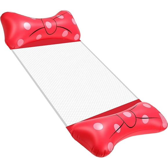 Inflatable Pool Floats, Swimming Pool Float Hammock for Adult, Multi-Purpose Pool Accessories (Saddle, Lounge Chair, Hammock, Drifter), Portable Pool Floaties Pool Toys Outdoor
