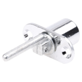 thumbnail image 3 of 5pcs 19mm Cylinder Diameter Silver Tone Metal Drawer Plunger Lock with 10 Keys, 3 of 4