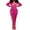 Hot Pink, variant on BJUTIR Womens Casual Activewear Sets Clothes Sports Fashion Two Piece Pants Pocket Set Tracksuits Clothing Sets