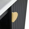 thumbnail image 6 of Venezian Collection - 24" Single Black Bathroom Vanity, - Brass Handles.&nbsp;, 6 of 9