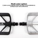 thumbnail image 4 of Toystoory 2 piezas de Pedal plano para bicicleta de montaña, pedales antideslizantes, resistente al agua, para ciclismo, pieza de repuesto para Ciclismo, 4 of 6