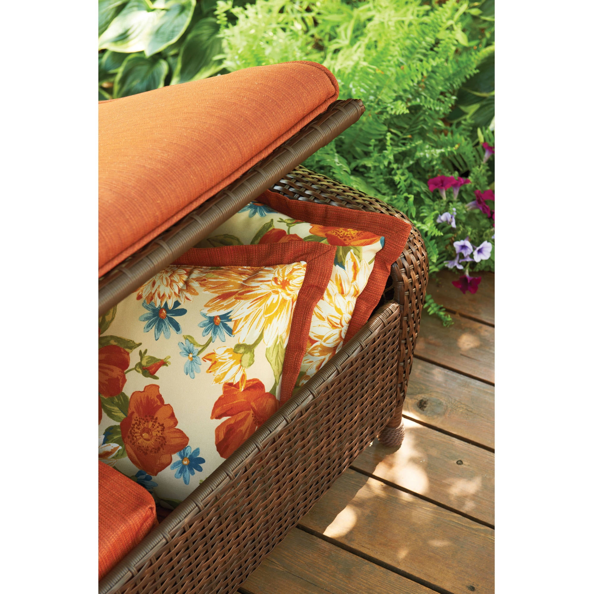 Better Homes And Gardens Azalea Ridge Outdoor Storage Ottoman