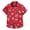 R131-Red1, variant on Boys 4th of July Shirts American Flag Patriotic Shirt Striped Stars Casual Button Up Independence Day Summer Short Sleeve Shirt Tops 5-6 Years