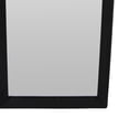 thumbnail image 4 of Wall-Mounted Mirror with Tall Rectangular Frame, 24 x 71, Black Metal, 4 of 5