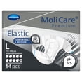 thumbnail image 3 of MoliCare Premium Incontinence Brief, 10D - Heavy Absorbency Adult Diaper, Unisex, Size Large, 14 Count, 1 Pack, 3 of 4