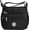Black, variant on Nylon Crossboby Bag for Women - Waterproof Zipper Multi-pocket Travel Shoulder Bag Purse Wallet (Black)