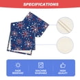 thumbnail image 7 of Sm:)e Firework 4th of July Table Runner 13x72 Inch, Durable and Easy Cleaning Perfect for Independence Day Celebration and Family Gathering,Blue, 7 of 7