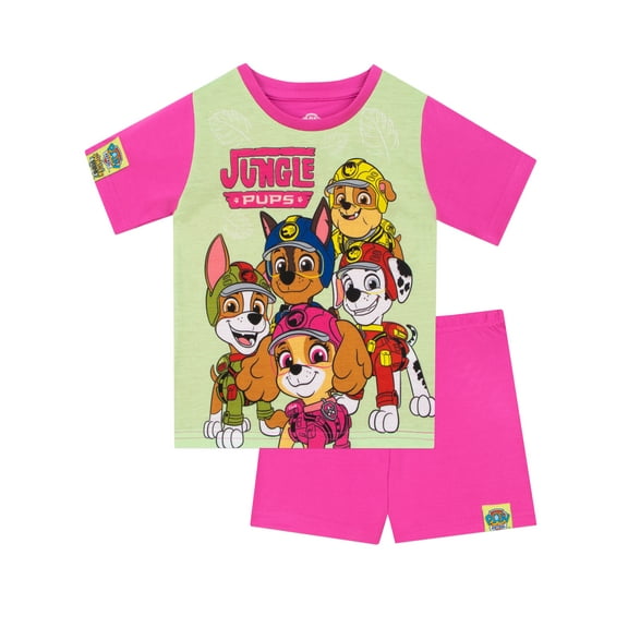 Paw Patrol Jungle Pups Short Pajamas Sizes 2T - 8