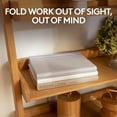 thumbnail image 6 of Logitech Casa Pop Up Desk Work From Home Kit with Laptop Stand, Wireless Keyboard & Touchpad, Bluetooth, USB C Charging, for Laptop/MacBook (10? to 17?) - Windows, macOS, ChromeOS - Nordic Calm, 6 of 11