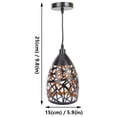 thumbnail image 2 of OULII 1Pc Industrial Style Iron Art Hanging Light Creative Ceiling Lamp for Home and Shop Decor, 2 of 7