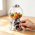 thumbnail image 4 of 1Pc Candy Dispenser Machine,Party Favors with 4 Inch,Candy Machine Boxes Storage,Cute Candy Machine for Desktop,Wedding Bridal Shower Birthday Candy Jars Decorations,Mini Bubble Gumball Machine, 4 of 5