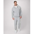 thumbnail image 4 of Hanes Men's & Big Men's Fleece Full Zip Up Hoodie Sweatshirt, Sizes S-3XL, 4 of 8