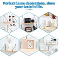 thumbnail image 3 of BUZIFU 3 Pcs Floating Shelf Wall Mounted Storage Shelves Decorative Wood Wall Shelves Hanging Rack Storage Organizer for Kitchen Living Room Bedroom Office Storage Shelves Display Racks Home Decor, 3 of 7