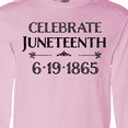 thumbnail image 4 of Inktastic Celebrate Juneteenth Long Sleeve T-Shirt, 4 of 5