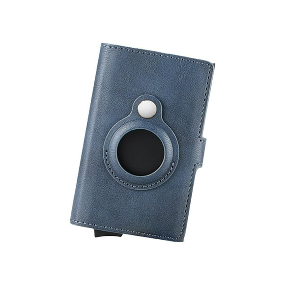 Titular de la tarjeta de crédito, con bolsillo para dinero con suficiente espacio para regalo de novio al aire libre Azul