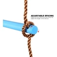 thumbnail image 5 of REDCAMP 6.6 Ft Rope Ladder for Kids, Climbing Ladder for Swing Set, Hanging Rope Ladder with 1 Strap, Great for Play Set, Outdoor, Tree House, Playground, Ninja Slackline, 5 of 7