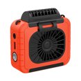 thumbnail image 2 of Ventilador portátil con clip para la cintura Ventilador USB recargable montado en la cintura para viajes (albaricoque) Ndcxsfigh Libre de BPA, 2 of 9