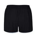 thumbnail image 2 of Pantalones cortos deportivos de cintura elástica con cordón de doble capa para mujer con bolsillos,Black-M-Black-M oso de fresa Electrónica, 2 of 4