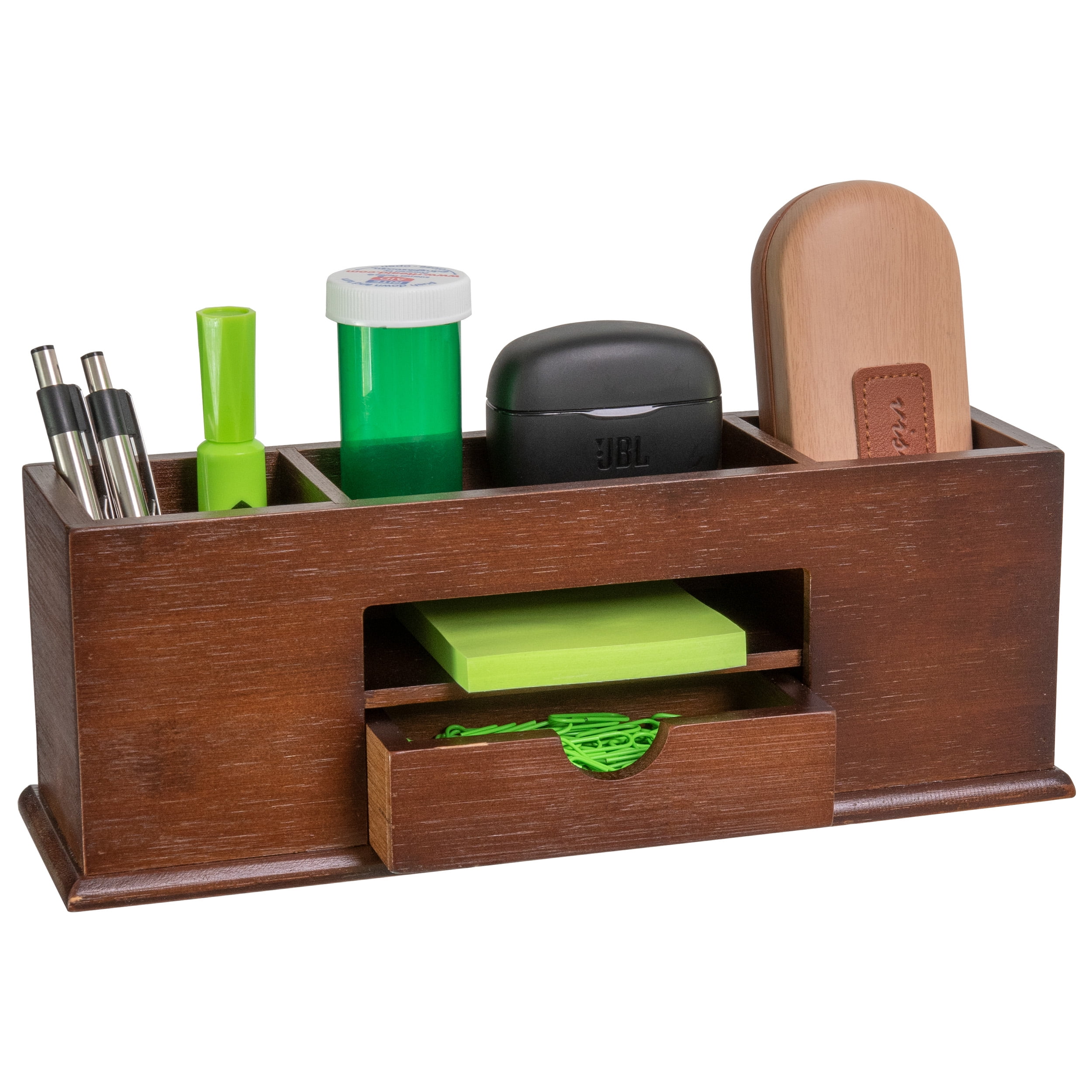 Wooden Office Desk Accessories Model Avang (10pcs) - ShopiPersia