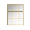 thumbnail image 1 of A&E Bath and Shower Jelic Gold Window Mirror, 1 of 1