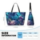 thumbnail image 4 of Fotbe Underwater Turtle Dolphin Octopus Bolsa de Viaje para Playa - Resistente al Agua, Bolsa Tote de Gran Capacidad y Ligera con 7 Bolsillos para Mujeres y Hombres, 4 of 7