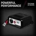 thumbnail image 5 of Schumacher Electric 10A Car Battery Charger and Maintainer, 3-in-1 Solution, 12V Sport, Auto, and Marine Batteries, SC1282, 5 of 9