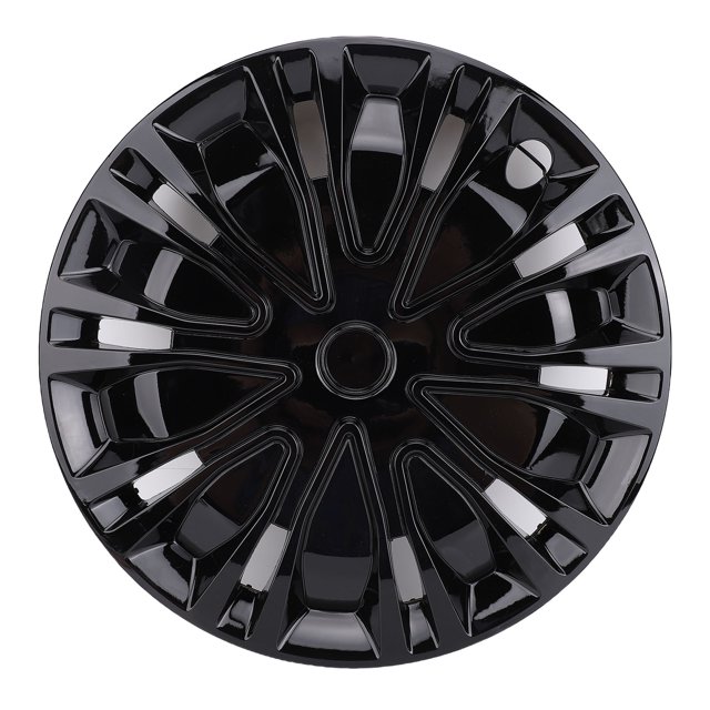 4 Pcs 15 Inch Wheel Hub Caps, Universal Fit Snap On R15 Wheel Rim Cover Full Protection Stylish Look for Most Cars Truck SUV