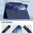 thumbnail image 3 of Fintie PU Leather Cases for Onn. 7" Tablet Gen 3 (2022 Model 100071481) - Folio Cover With Stylus Holder, Galaxy, 3 of 7