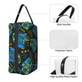thumbnail image 5 of Uemuo Play Game Pattern Portable Toiletry Bags with Handle, Waterproof travel Make up Bags for Women, Large Capacity Travel Cosmetic Bags, 5 of 9