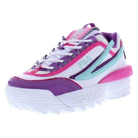 

Fila Disruptor Ii Exp Girls Shoes Size 6 Color: White/Purple/Fusha