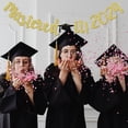thumbnail image 7 of Mastered It 2024 Banner, Graduation Sign, Class of 2024 Congrats Grad Party Decorations Congratulations Assembled Photo Backdrop Supplies (Gold Glitter), 7 of 7