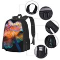 thumbnail image 2 of Fotbe Bioluminescent Underwater Flower Mochila para Hombre y Mujer - Tela Oxford 600D Resistente - Mochila Impermeable de Gran Capacidad para Escuela, Viajes y Senderismo, 2 of 6