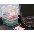 thumbnail image 4 of Sterilite 18038612 Plastic FlipTop Latching Storage Container, Clear (72 Pack), 4 of 6