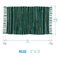 thumbnail image 4 of Park Designs Rainforest Rag Rug 2'X3', 4 of 5