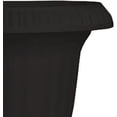 thumbnail image 5 of Neatifyes Large 14 Inch Outdoor Garden Lightweight Utopian Urn Planter with UV-Coated Finish for Entryways, Walkways, and More, Black (2 Pack), 5 of 7