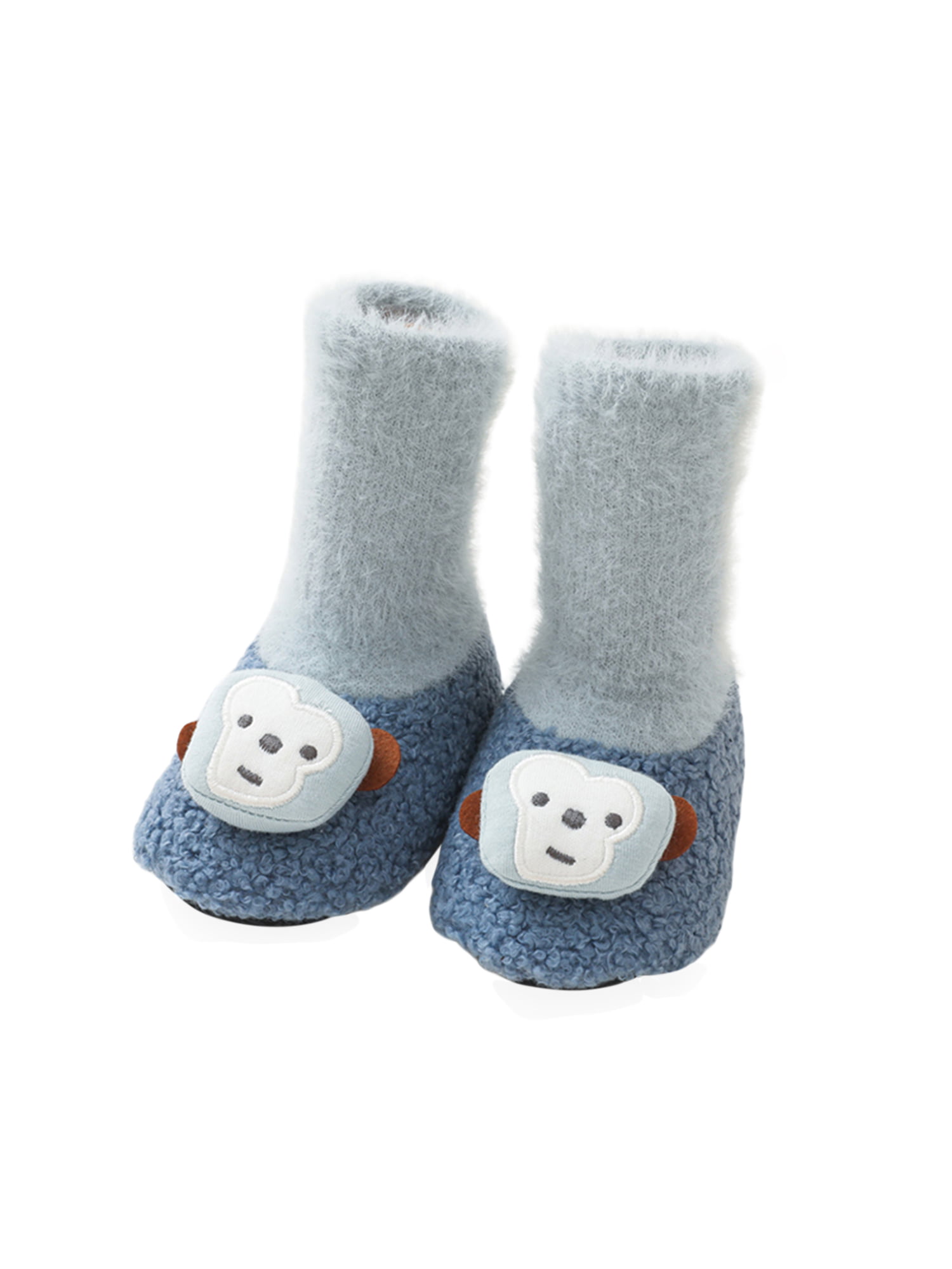 Sasairy 1 Pair Toddler Baby Anti-slip Sock Infant Cartoon Animal Indoor Floor Socks