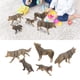 thumbnail image 4 of Figuras De Lobo, Juguetes, Realistas, Seguros, Sin Olor, Apariencia De Simulación, Modelo De Lobo, Juego De Plástico Para Juguetes Educativos ANGGREK Otros, 4 of 8