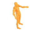 thumbnail image 2 of Manikin Action Figure Model, Scale Muscle Action Flexible Figure with Head Sculpt Miniature Body Doll for Sketching, Painting, Drawing, 2 of 8