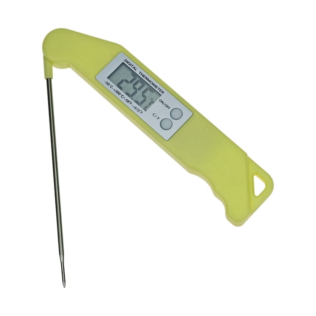 Meat Thermograph With Probe Kitchen Instant Read Food Thermograph For Cooking Baking Liquids Confectionery Barbecue And Air Fryer