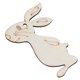 thumbnail image 4 of Pascua 10 Uds Adornos De Animales De Madera Forma De Conejito Adorno Colgante Decoraciones De Pascua, 4 of 7