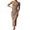 Khaki, variant on Conairie Womens Swim Suit Coverup Sleeveless Loose Crochet Knit Bathing Suits Cover Up Summer Beach Long Dress Vacation Outfits Black One Size