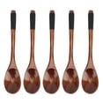 thumbnail image 3 of Wooden Spoon Set, Wooden Spoons Strong Sturdy Long Handle  For Household For Dining Room, 3 of 8