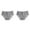Grey 2PCS, variant on *2PCS Stomach Control Shapewear Women's CottWaist Shaper for Women Belly Women Cottcontrol top for women under dress shapewear skims calzpara mujer cintur