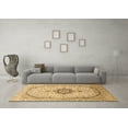 thumbnail image 3 of Ahgly Company Indoor Rectangle Medallion Brown Traditional Area Rugs, 2' x 3', 3 of 4