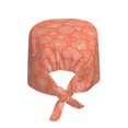 thumbnail image 2 of Kdxio Beautiful Corals Pattern Turban Hat for Women Men Comfortable Adjustable Cleaning Working Cap with Sweatband, 2 of 8